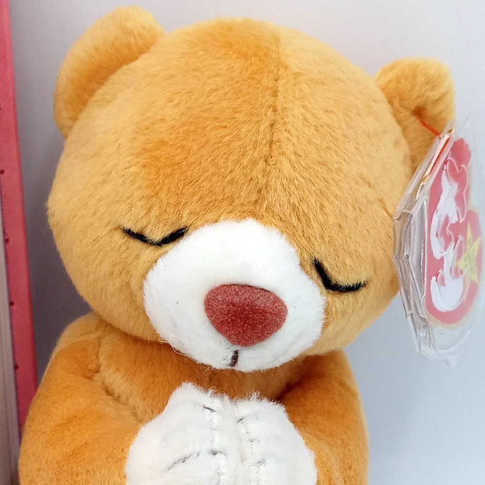 Little Girls Bible Storybook & Hope Praying Bear TY Beanie Baby - Children, Kids